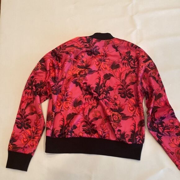 Pam&Gela Pink Paradise Crop Track Jacket Size M - Picture 3 of 6